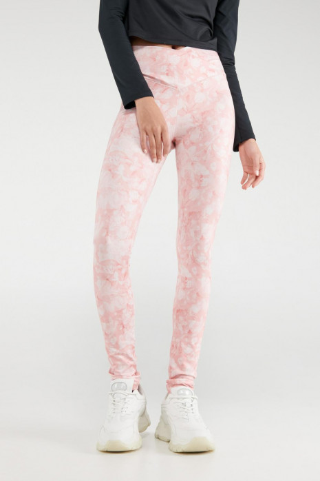 Leggins largos, con tela sublimada.