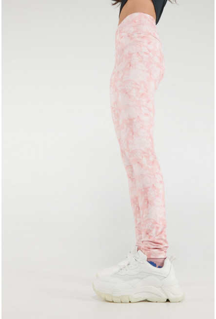 Leggins largos, con tela sublimada.
