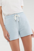 Short unicolor con bolsillos