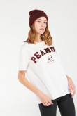Camiseta manga corta, estampado de Snoopy.