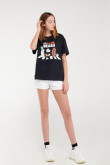 Camiseta manga corta estampada de Escandalosos