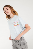 Camiseta estampado de Garfield.