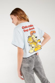 Camiseta estampado de Garfield.