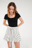 Short tipo falda