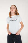 Camiseta manga corta, estampado de Hello Kitty