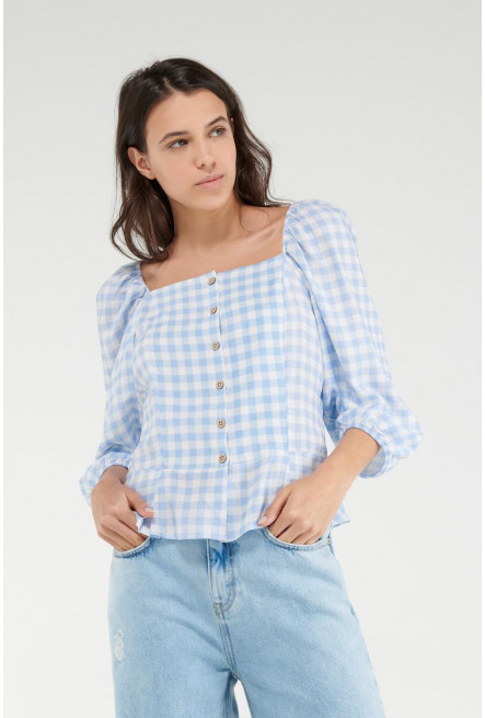 Blusa Cuadros
