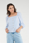 Blusa Cuadros