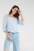 Blusa Cuadros
