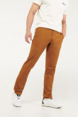 Pantalón unicolor tipo chino super slim