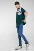 Camiseta manga corta con estampado