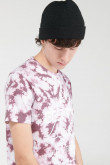 Camiseta manga corta estampada