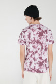 Camiseta manga corta estampada