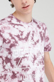 Camiseta manga corta estampada