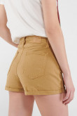 Short unicolor tiro alto