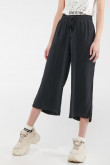 Pantalón culotte con cordón.