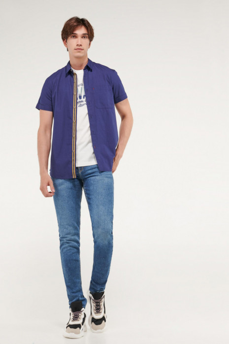 Camisa unicolor