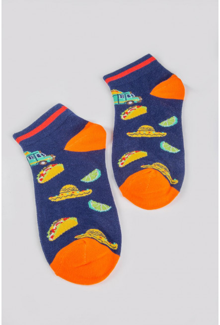 medias cortas con motivo