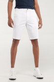 Bermuda unicolor tipo chino slim