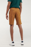 Bermuda unicolor tipo chino slim