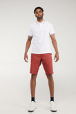 Bermuda unicolor tipo chino slim