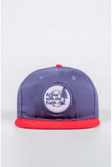Gorra hombre combinación de color con parche