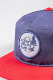 Gorra hombre combinación de color con parche