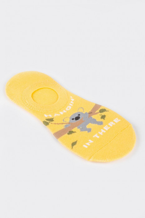 Medias cortas con motivo