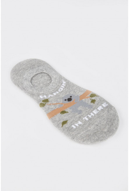 Medias cortas con motivo