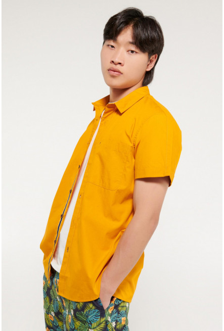 Camisa unicolor