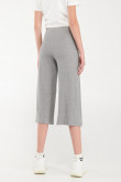 Pantalón culotte en tela de punto