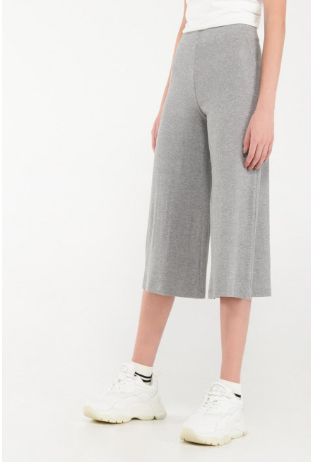 Pantalón culotte en tela de punto