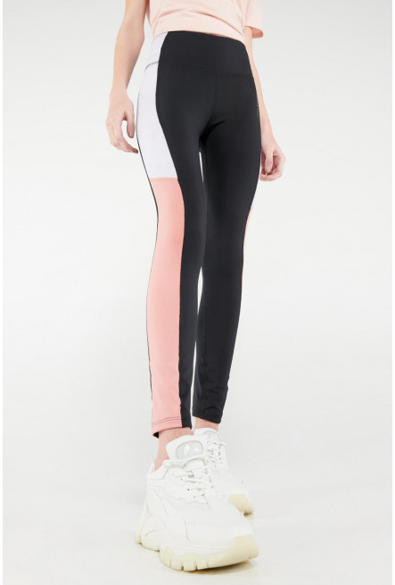 Leggins largos con cortes, con estampado.