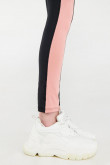 Leggins largos con cortes, con estampado.