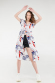 Blusa kimono estampado