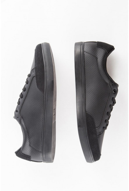 Zapato unicolor.
