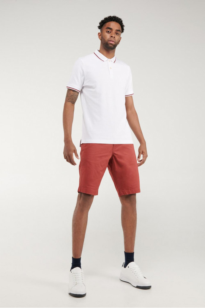 Polo manga corta unicolor