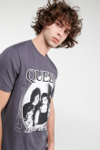 Camiseta manga corta, estampado de Queen.