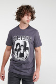 Camiseta manga corta, estampado de Queen.