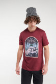Camiseta manga corta, estampado de  Monopolio