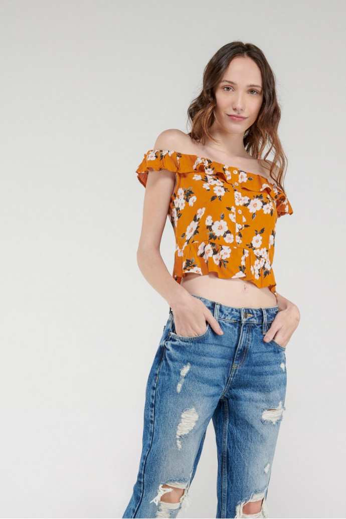 Blusa estampada