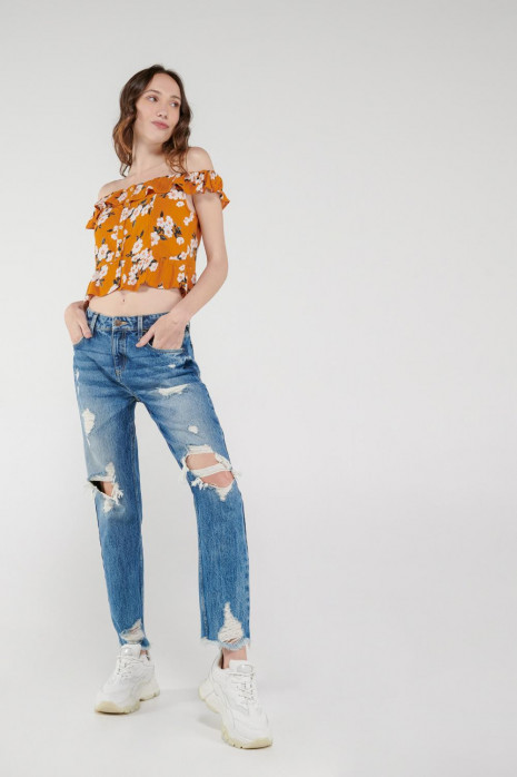 Blusa estampada