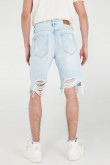 Bermuda slim con rotos