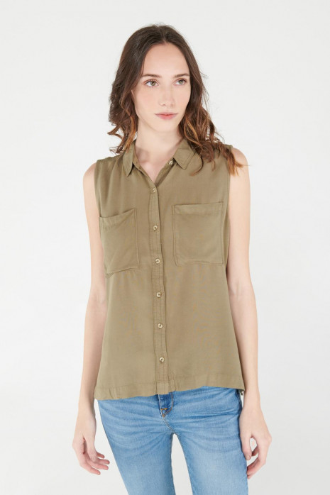 Blusa unicolor