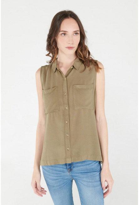 Blusa unicolor