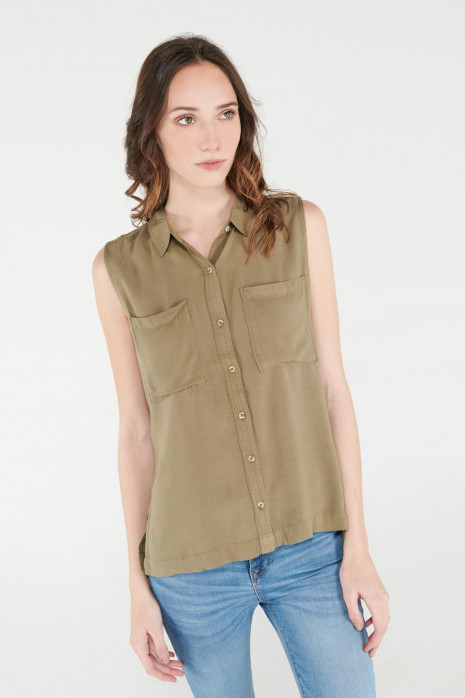 Blusa unicolor