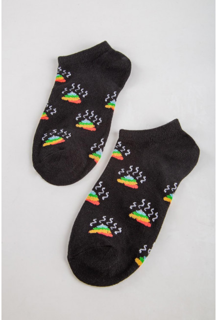 Medias cortas con motivo