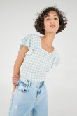 Blusa a cuadros