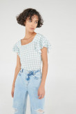 Blusa a cuadros