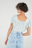 Blusa a cuadros