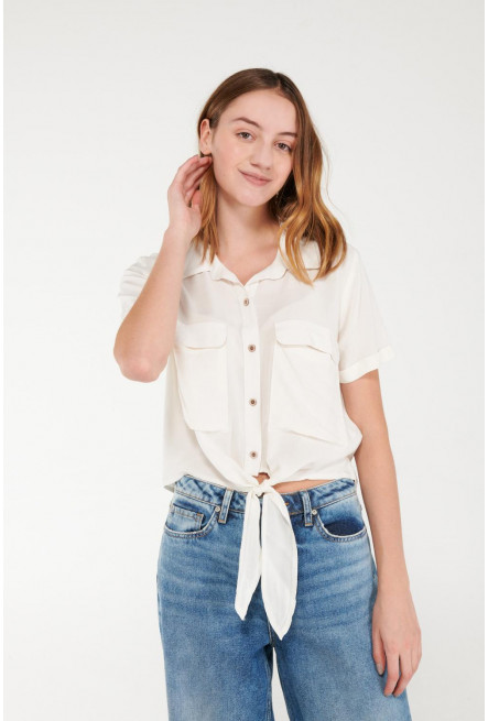 Blusa unicolor